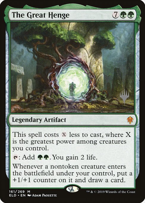 Carta El Gran Crómlech — Throne of Eldraine Promos · PELD · #161p