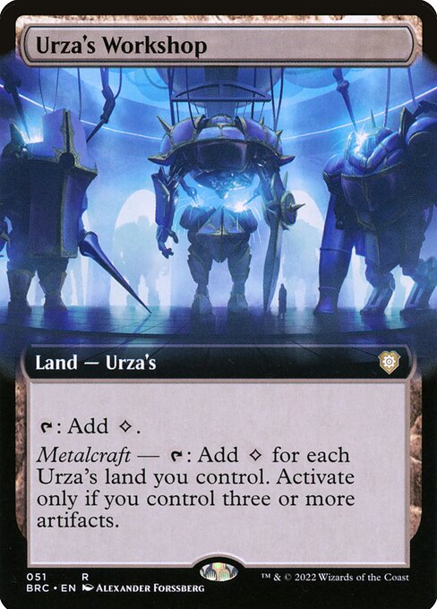 Carta Taller de Urza — The Brothers' War Commander · BRC · #51