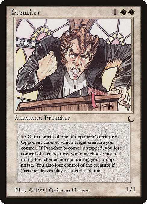 Carta Preacher (The Dark)