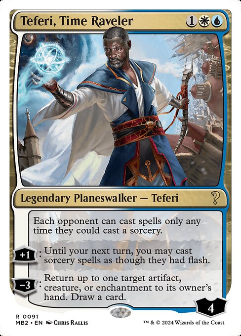 Teferi, manipulador del tiempo — Mystery Booster 2