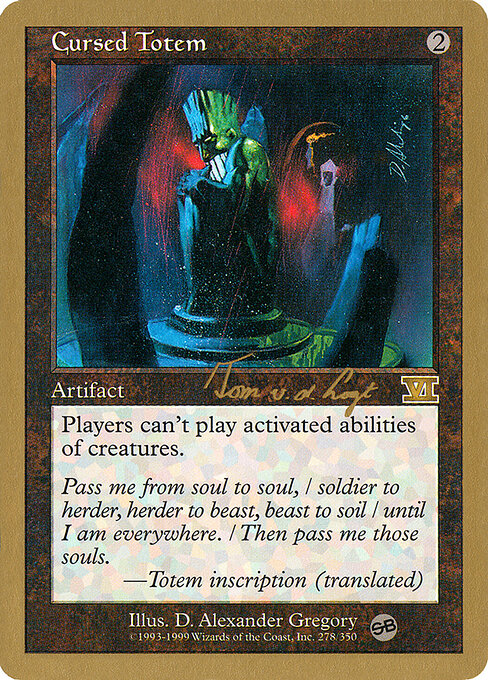 Tótem maldito — World Championship Decks 2000
