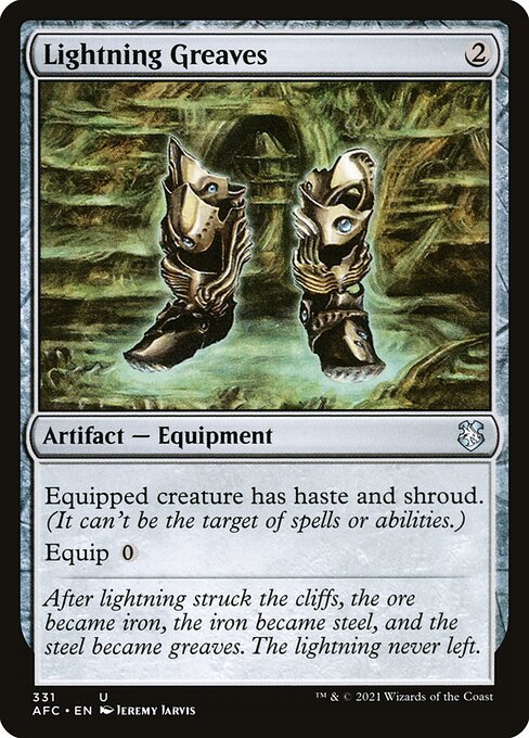 Carta Grebas relámpago — Forgotten Realms Commander · AFC · #331