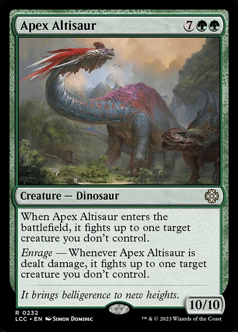 Altisaurio ejemplar — The Lost Caverns of Ixalan Commander
