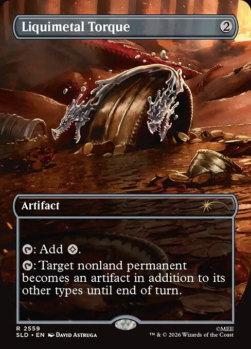 Carta Torques de metal líquido — Secret Lair Drop · SLD · #2559