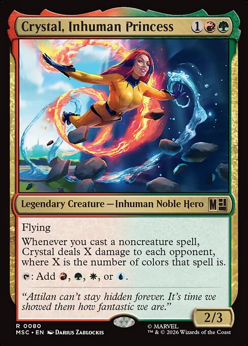 Crystal, princesa de los inhumanos — Marvel Super Heroes Commander