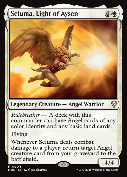 Carta Seluma, Light of Aysen — Mystery Booster Commander Edition · MBC · #4