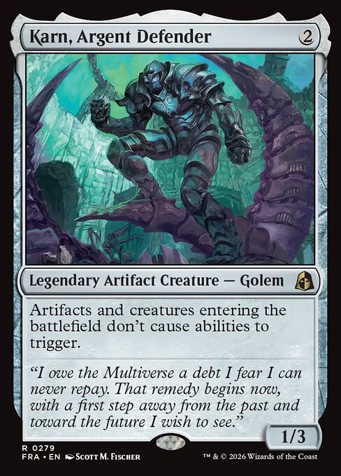 Karn, Argent Defender — Reality Fracture