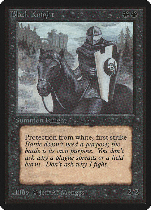 Caballero negro
