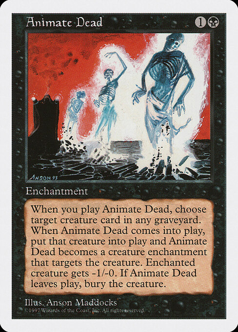 Animar a los muertos — Fifth Edition