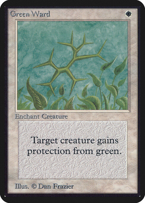 Guarda de verde — Limited Edition Alpha