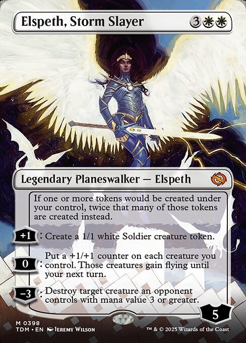Carta Elspeth, Matatormentas — Tarkir: Dragonstorm · TDM · #398