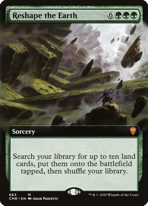 Remodelar la tierra — Commander Legends