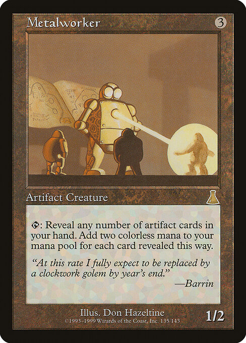 Carta Metalurgo — Urza's Destiny · UDS · #135