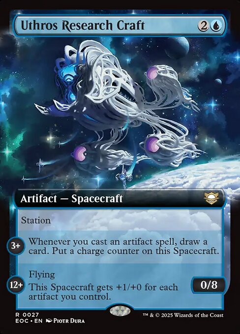 Carta Navío de investigación de Uthros — Edge of Eternities Commander · EOC · #27