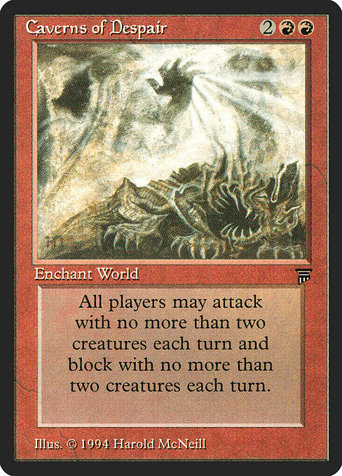 Carta Caverns of Despair — Legends · LEG · #136