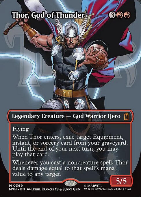 Thor, dios del trueno — Marvel Super Heroes