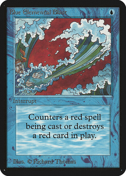 Ráfaga elemental azul — Limited Edition Alpha