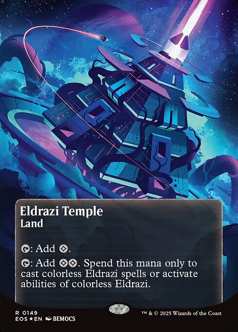 Templo eldrazi — Edge of Eternities: Stellar Sights