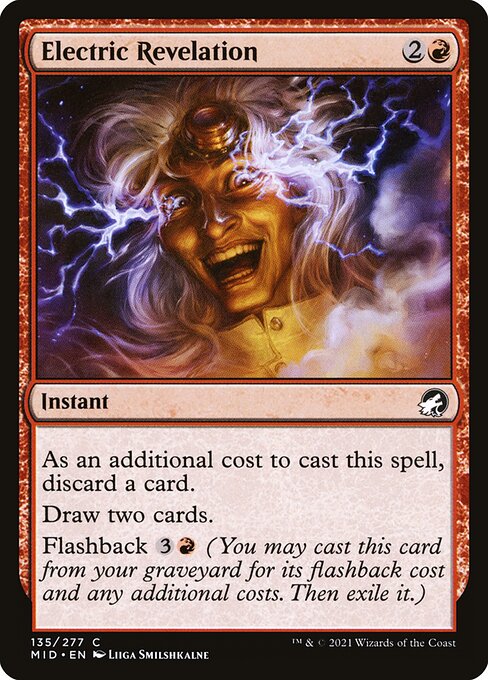 Carta Electric Revelation — Innistrad: Midnight Hunt · MID · #135