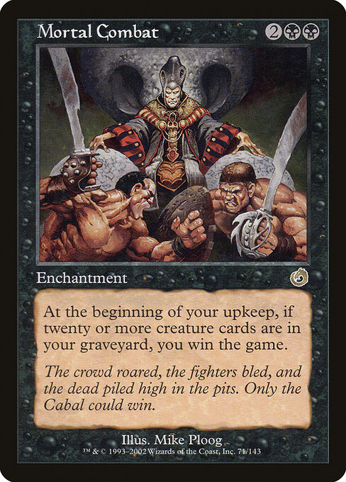 Carta Combate mortal — Torment · TOR · #71