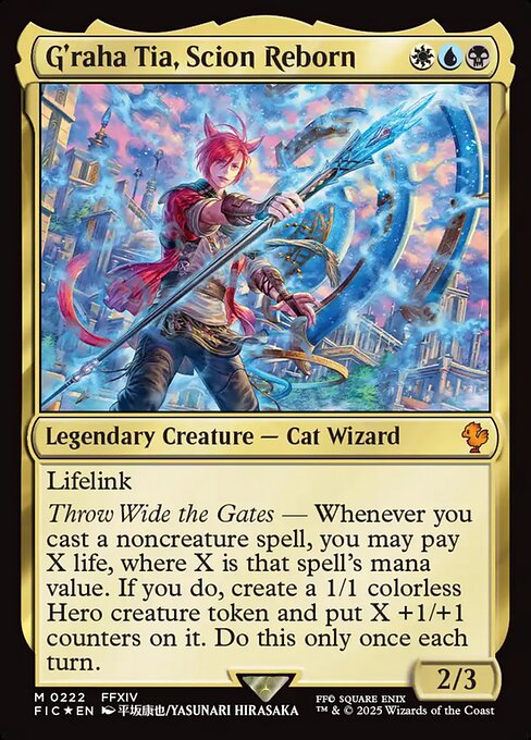 G'raha Tia, Scion Reborn — Final Fantasy Commander