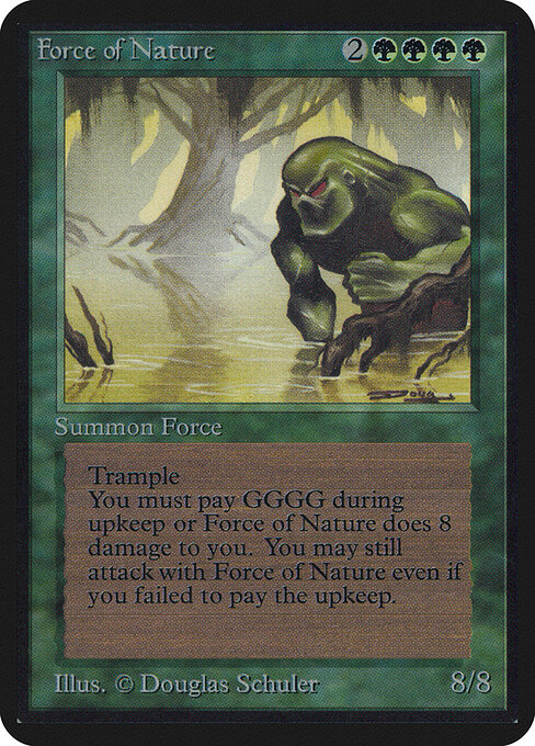 Fuerza de la naturaleza — Limited Edition Alpha