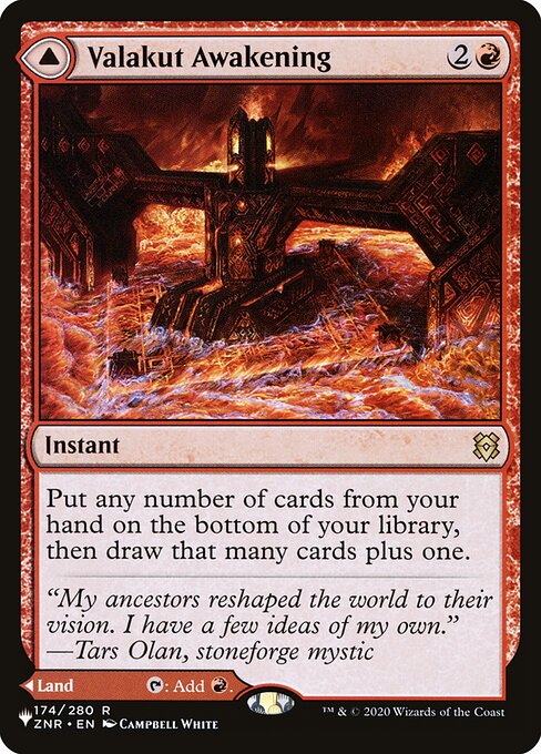 Valakut Awakening // Valakut Stoneforge — The List