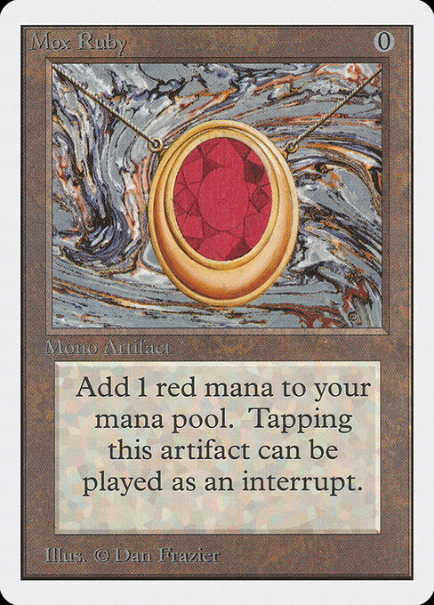 Mox Ruby — Unlimited Edition