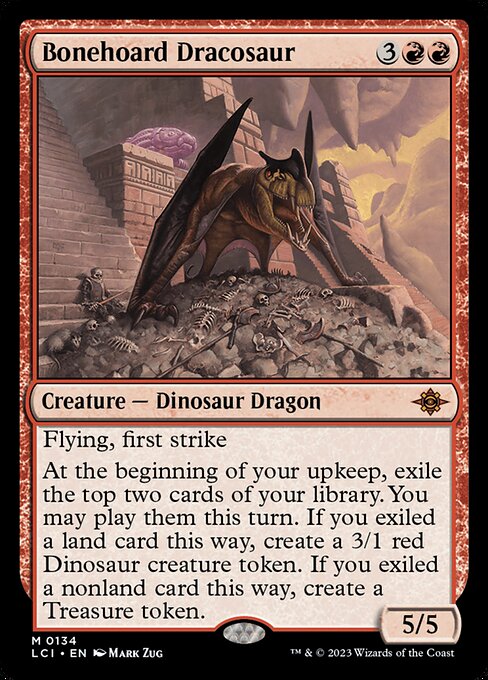 Dracosaurio acaparahuesos — The Lost Caverns of Ixalan