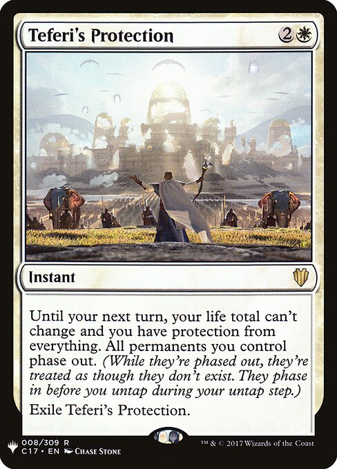 Protección de Teferi — The List