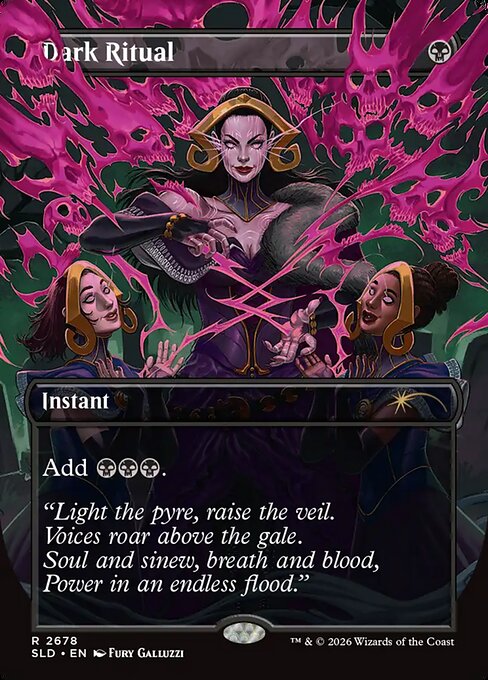 Carta Ritual siniestro — Secret Lair Drop · SLD · #2678