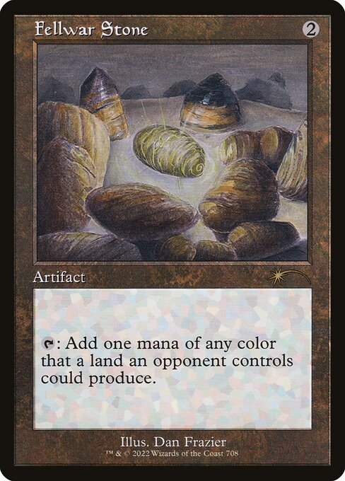 Carta Piedra de Fellwar — Secret Lair Drop · SLD · #708