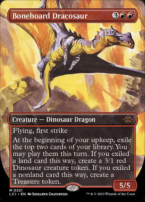 Dracosaurio acaparahuesos — The Lost Caverns of Ixalan