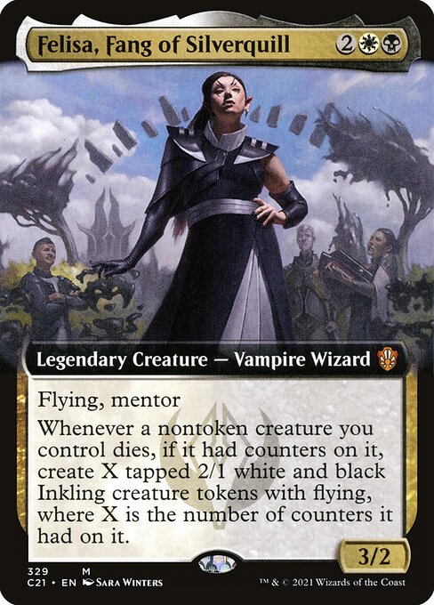 Felisa, colmillo de Plumargéntum — Commander 2021