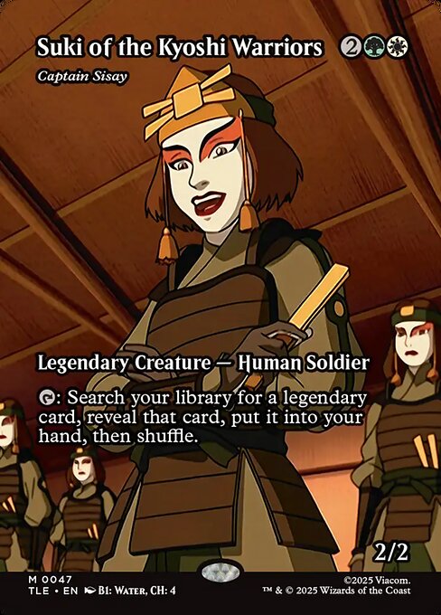 Carta Capitana Sisay — Avatar: The Last Airbender Eternal · TLE · #47