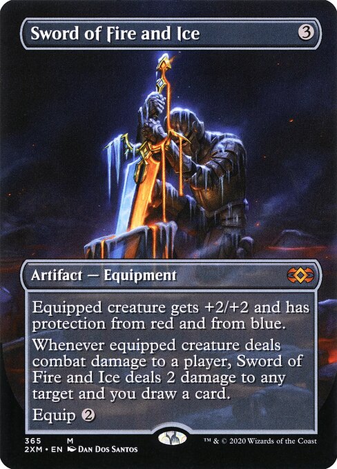 Espada de fuego y hielo — Double Masters