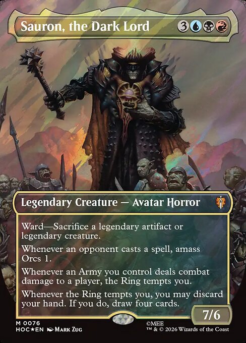 Sauron, el Señor Oscuro