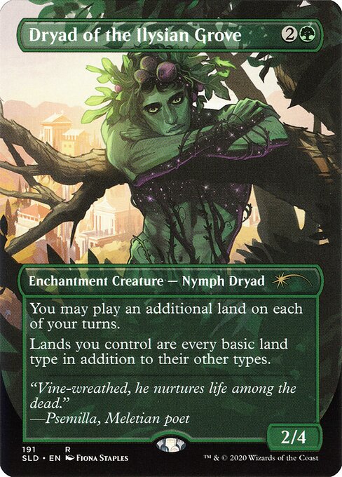 Dríada de los Bosques Ilyseos — Secret Lair Drop