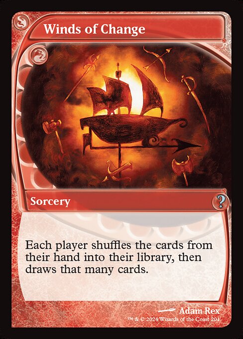 Carta Vientos del cambio — Mystery Booster 2 · MB2 · #201