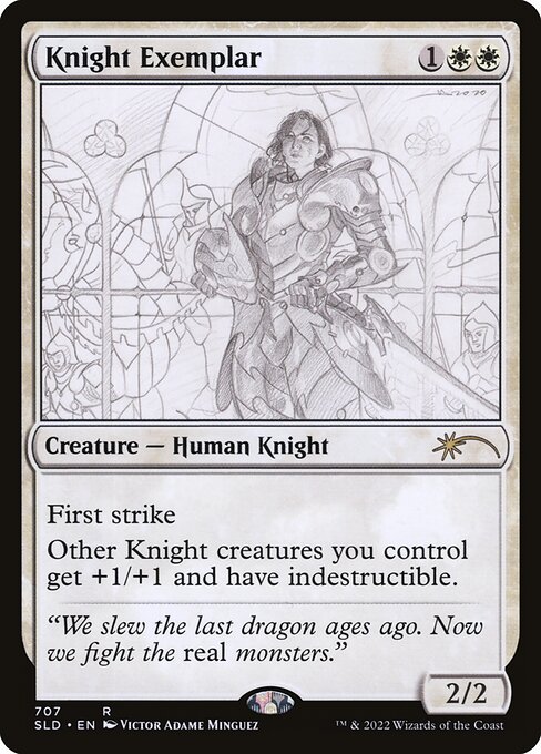 Caballero ejemplar — Secret Lair Drop