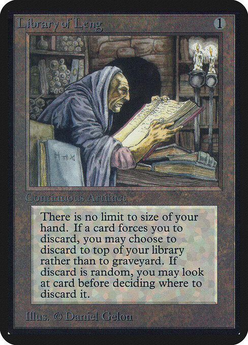 Biblioteca de Leng — Limited Edition Alpha