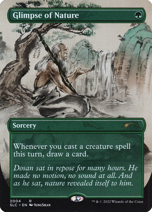 Vislumbrar la naturaleza — Secret Lair Countdown