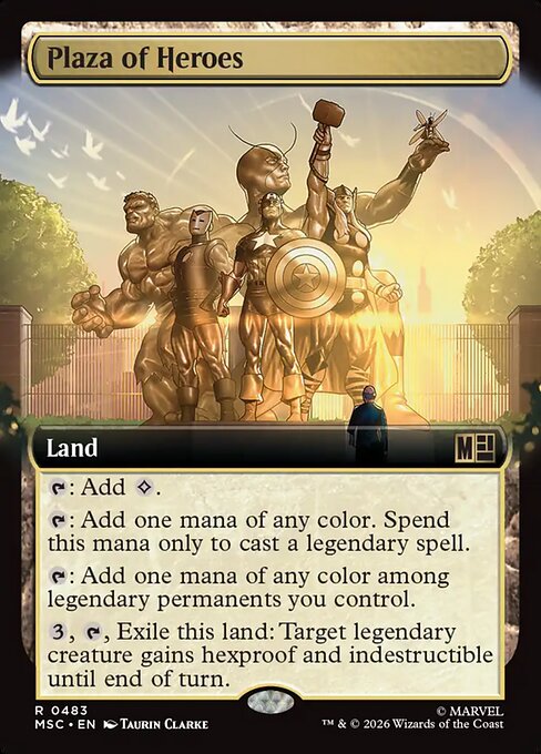 Plaza de los héroes — Marvel Super Heroes Commander