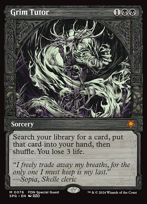 Tutor nefasto — Special Guests