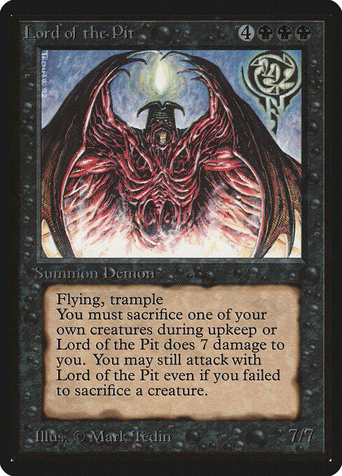 Señor del Abismo — Limited Edition Beta