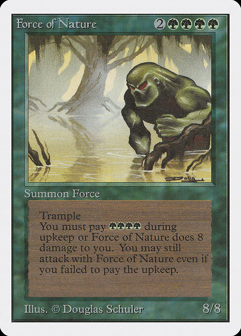 Carta Fuerza de la naturaleza — Unlimited Edition · 2ED · #195