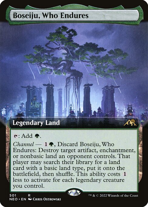 Boseiju, la que perdura — Kamigawa: Neon Dynasty