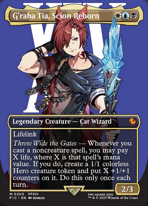 G'raha Tia, Scion Reborn — Final Fantasy Commander