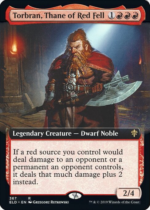 Torbran, barón de Colina Roja — Throne of Eldraine