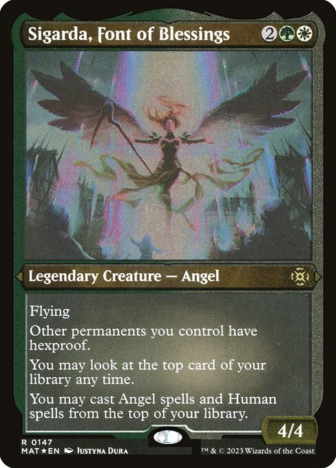 Sigarda, fuente de bendiciones — March of the Machine: The Aftermath